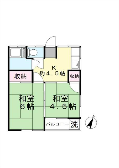 南向き２Ｋ