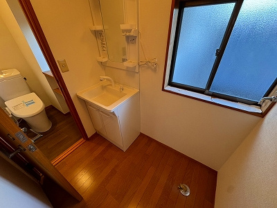 大倉ハウスの洗面所