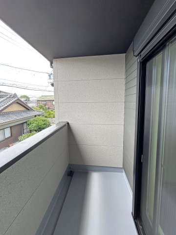 【春日井市東野町Ⅱ 限定1邸】ワイド間口×駐車3台×長期優良住宅のバルコニー|北側インナーバルコニー