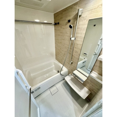 【浴室】 | アジールコート練馬中村橋 | 追い焚き機能、浴室乾燥機付きバス。