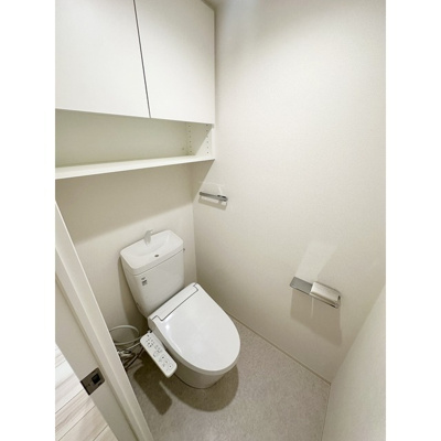 【トイレ】 | アジールコート練馬中村橋 | 温水洗浄便座。