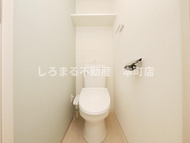 アドバンス上町台シュタットのトイレ