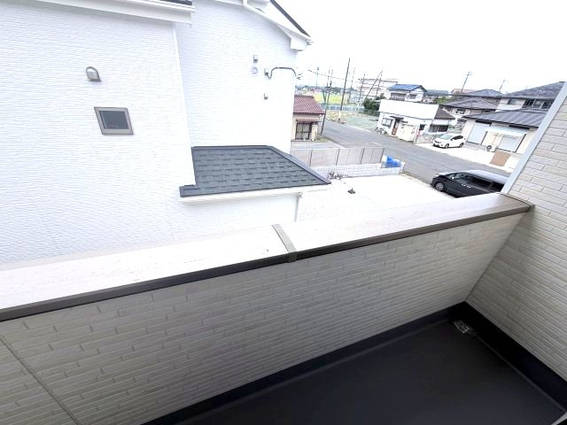 ハートフルタウン 前橋市広瀬町3丁目1番　B号棟のバルコニー|バルコニーは2ヶ所付き！
