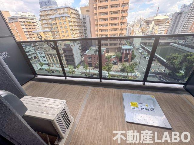 RJRプレシア南堀江のバルコニー