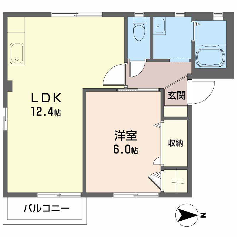 フォーレス有本の間取り