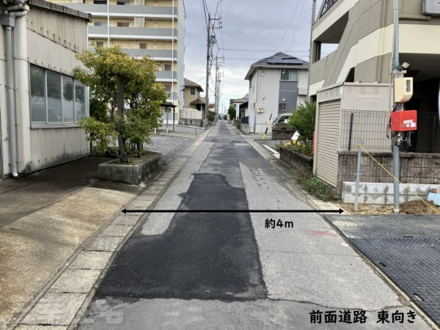 碧南市福清水町の前面道路含む現地写真|前面道路