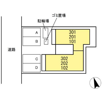 【区画図】 | D-chambre幸町