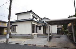 【外観パース】 | 新潟市江南区曙町１丁目 | 4LDKの間取りです、駐車スペース3台可！
