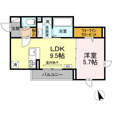 【間取り】 | Career Pocket A