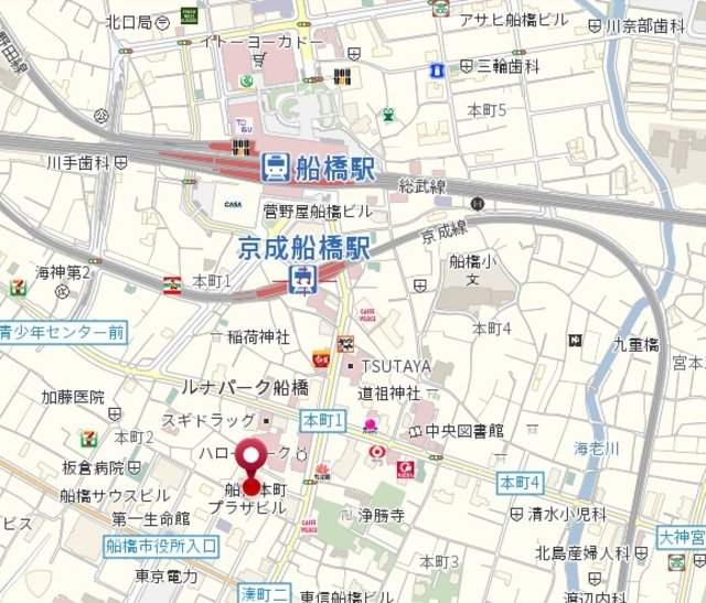 ヌーベルメゾン三嘉の地図|☆案内図☆