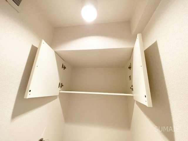 アステリ与野本町弐番館の収納|トイレにも収納あります！