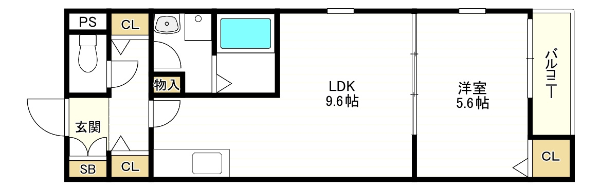 H and P 平野の間取り
