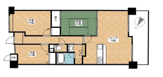 【間取り】 | グラン・ブルー近江八幡