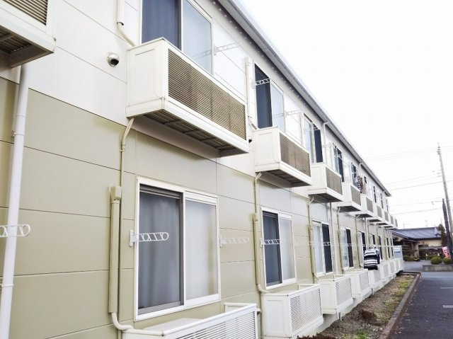 レオパレス天神Aのバルコニー