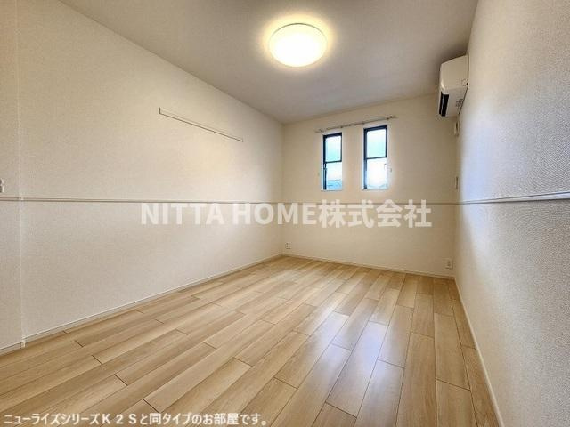 綾部市大島町穴見のアパートの洋室|【イメージ写真図】洋室６．５帖と６．１帖の２室です＊