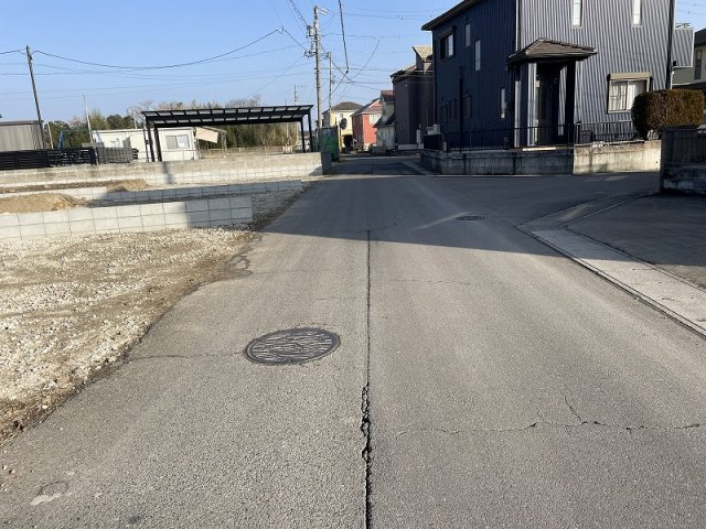 【前面道路含む現地写真】 | 各務原市川島松倉町