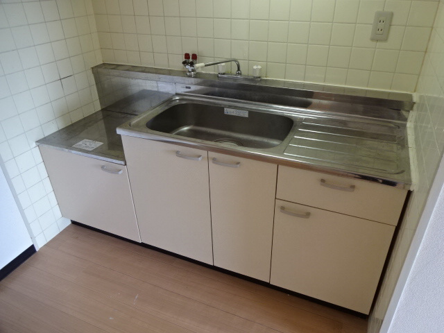 姫路市岡町の賃貸マンションのキッチン