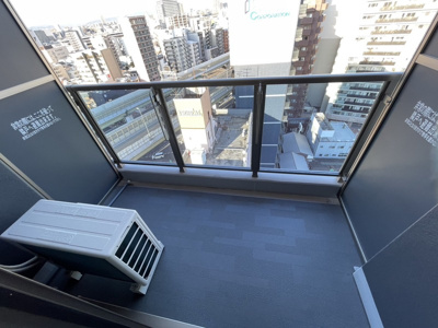 【バルコニー】 | エグゼ大阪DOMECITYグレイス 仲介手数料無料