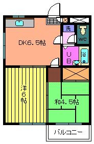 FRIEND VILLA 1の間取り