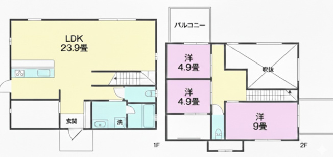 【間取り】 | 知念　リゾート系　一軒家