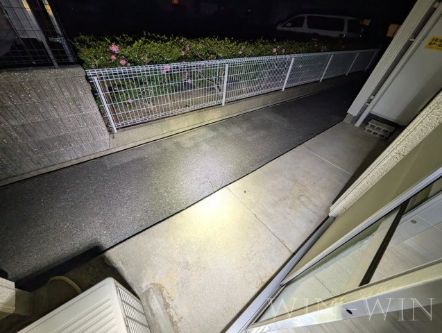 ハイム21のバルコニー