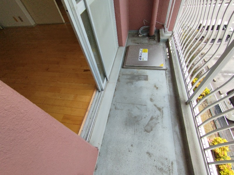 パークハイツかけひのバルコニー