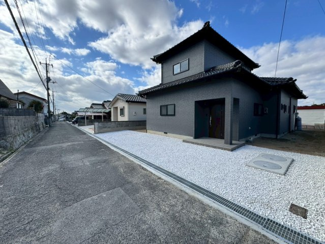 宇部市西宇部北の前面道路含む現地写真