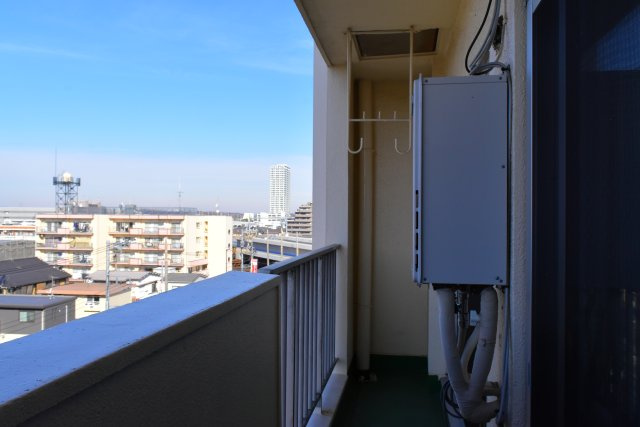 東村山市本町１丁目の中古マンションのバルコニー