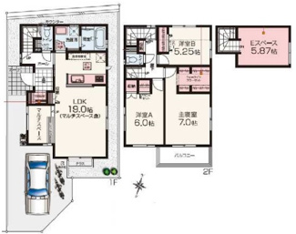 【間取り】 | 大泉学園第126期2次　全13棟　18号棟 | 大泉学園第126期2次　全13棟　18号棟