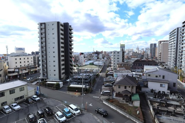アルファステイツヒガシシュクゴウの展望|7階からの眺望です。