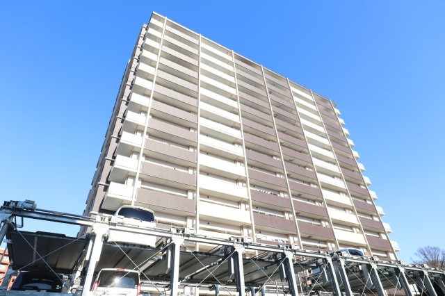 アルファステイツヒガシシュクゴウの外観|南西バルコニーです。