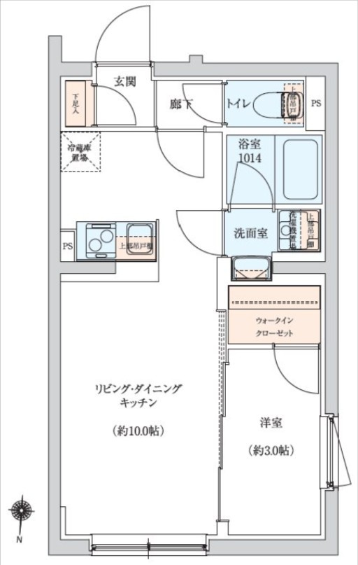 ラヴィエール羽田スカイゲートの間取り
