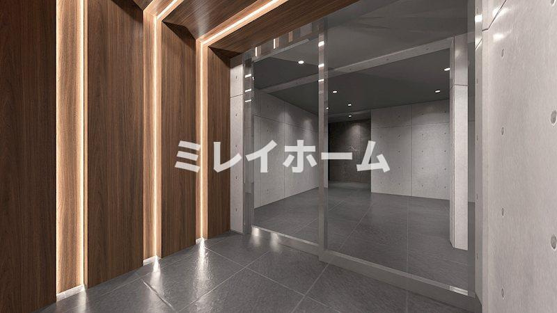 ラヴィエール羽田スカイゲートのエントランス