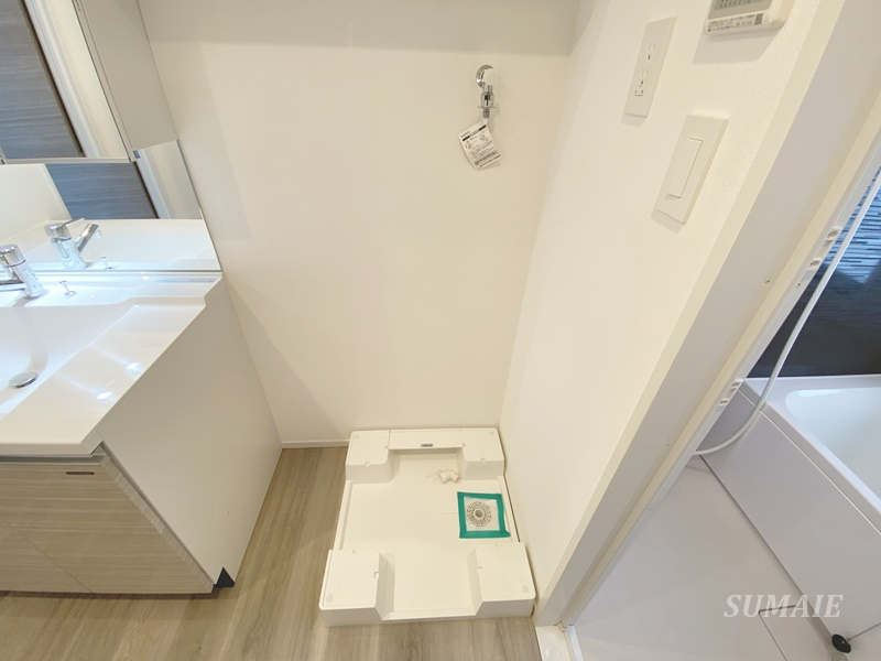 Residence Motomachiの洗面所|洗濯機置き場☆