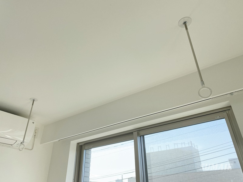 Residence Motomachiの設備|室内物干し☆