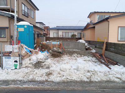 【外観】 | 【新築戸建て】秋田市仁井田二ツ屋第1 | 2026年2月撮影