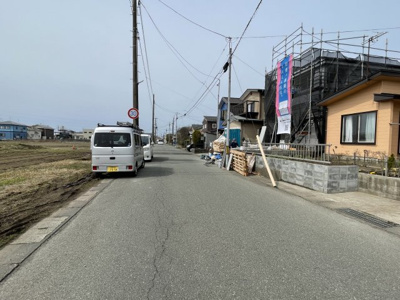 【前面道路含む現地写真】 | 【新築戸建て】秋田市仁井田二ツ屋第1 | 2026年4月撮影