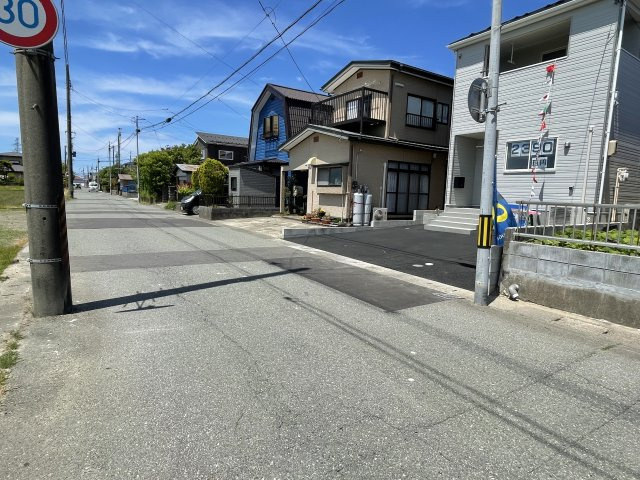 【新築戸建て】秋田市仁井田二ツ屋第1の前面道路含む現地写真|2026年6月撮影