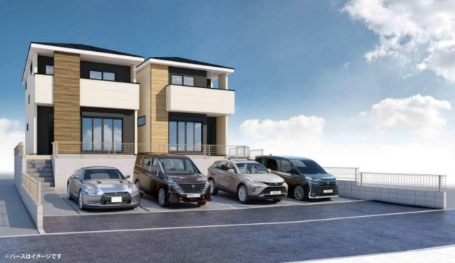 横浜市戸塚区上矢部町 新築戸建て【仲介手数料無料】カースペース2台