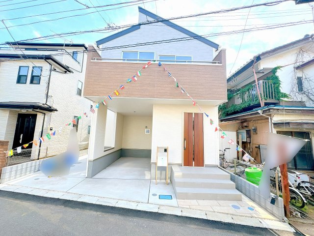 【間取り】 | ふじみ野市亀久保　新築一戸建住宅　全1棟　(ふじみ野店) | 対面式キッチンとリビングイン階段採用でご家族の仲が自然と深まる住まい。全居室2面採光なので採光・通風も良好です。※図面を基に作成しています。現況と異なる場合は現況を優先いたします。