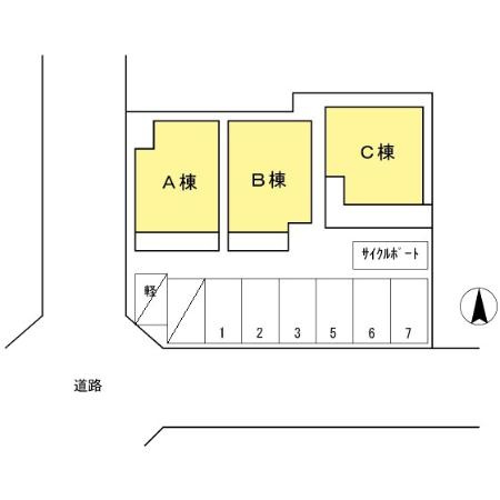 サザン　ウィンドウの区画図
