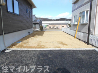 【庭】 | 白河市関辺新築一戸建て1棟 | お庭の付いた物件です