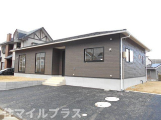 【外観】 | 白河市関辺新築一戸建て1棟 | 外はこのようになっています