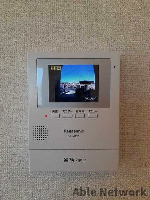 アベニールカルミアのセキュリティ|安心のカメラ付きインターホン