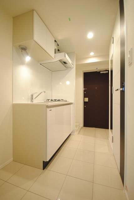 ガリシア代々木のキッチン|※同タイプの部屋となり室内フローリング等配色が異なります。