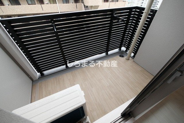 エスリードレジデンス大阪福島シティウエストのバルコニー