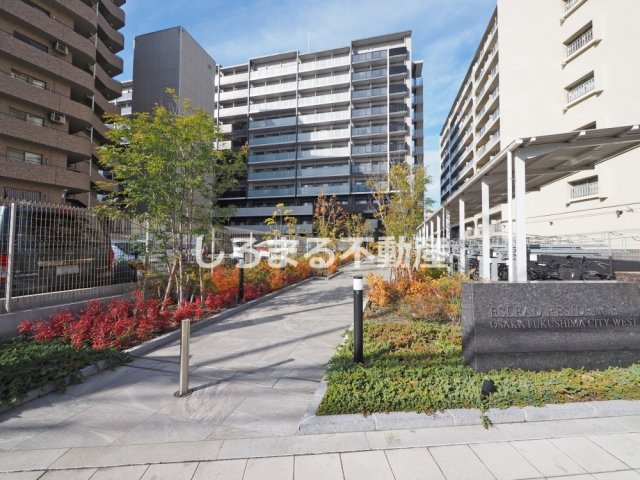 エスリードレジデンス大阪福島シティウエストのエントランス