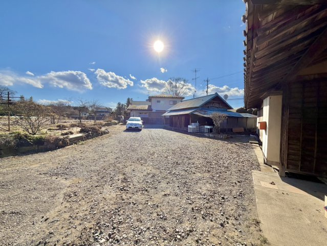 小美玉市橋場美中古物件【畑付き】の庭