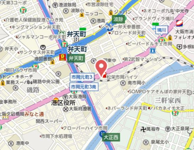 【地図】 | アドバンス大阪ベイストリート