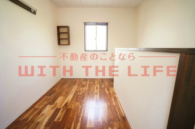 ikka豆津B棟の寝室|寝室にぴったりのお部屋です